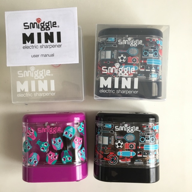 Jual Smiggle Mini Electric Sharpener /Rautan Pensil