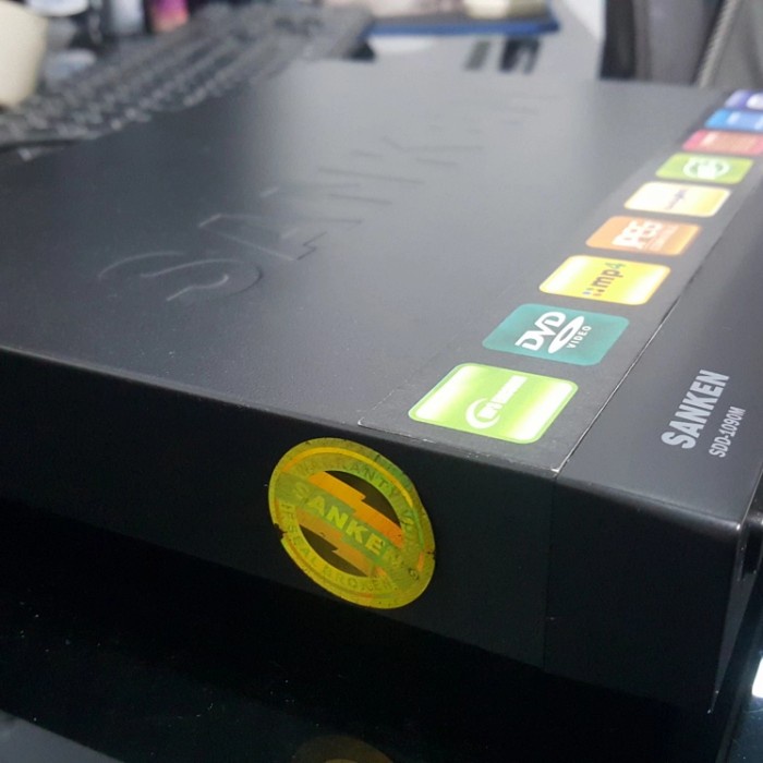 Sanken DVD Player SDD-1090M - Black