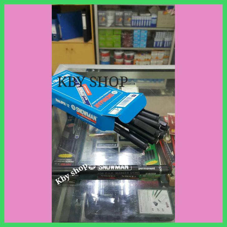 

SPIDOL / PEN PERMANENT UNTUK PLASTIK OHP SNOWMAN