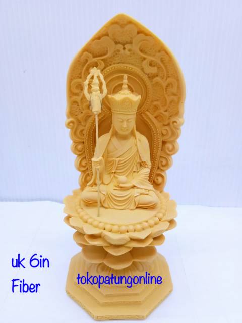 Patung Buddha Amitifo Uk 6in Fiber