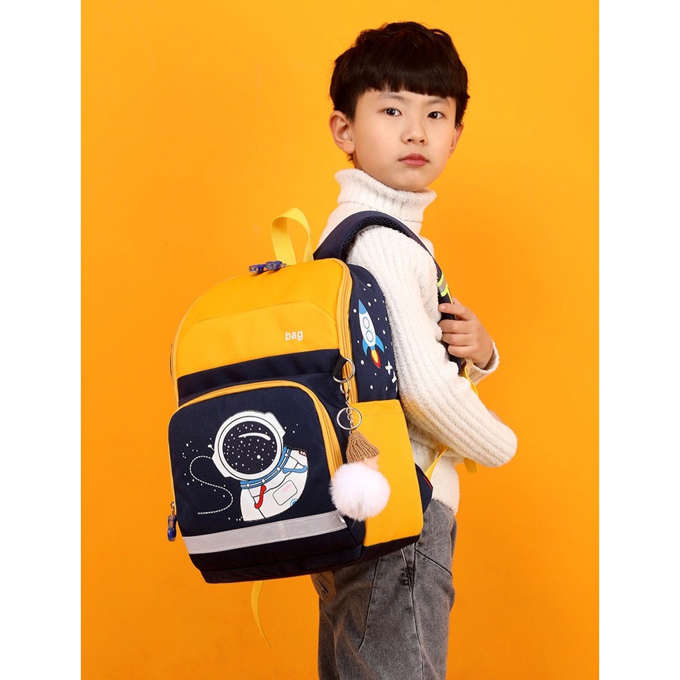 ARMELIA SHOP - Tas Ransel Anak Dino Style_Tas Ransel Anak Laki Laki_Tas Sekolah Anak_Motif Astronot