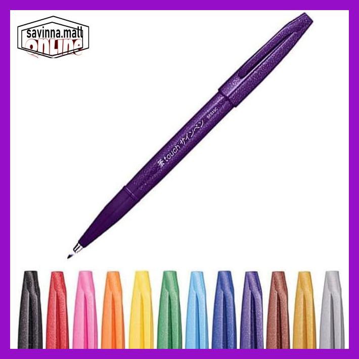 

U0Uo879- Touch Brush Sign Pen Pentel Y7Ry688-