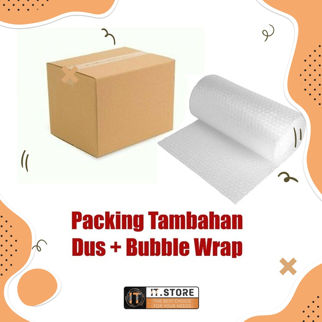 

Packing Ektra Bubble Wrap dan Dus (TAMBAHAN KHUSUS DEKORASI DINDING)