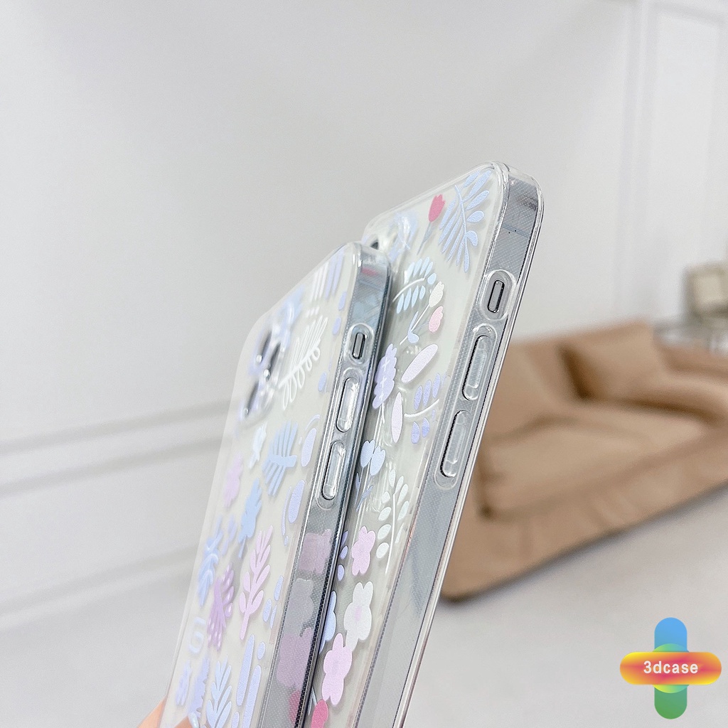 Soft Case Infinix Hot 10 11 Play 10 10t 10s NFC 10i 9 Pro 10 Lite 11 Plus Hot 9 Play 11 11S NFC Infinix Smart 6 5 4 4C 5 Pro Tencno Spark 5 PRO A15 A16 A9 A5 A7 A5S Y12 Y20 Y15S Y21S A12 Fashion Fresh Flower Silicone TPU Phone Case