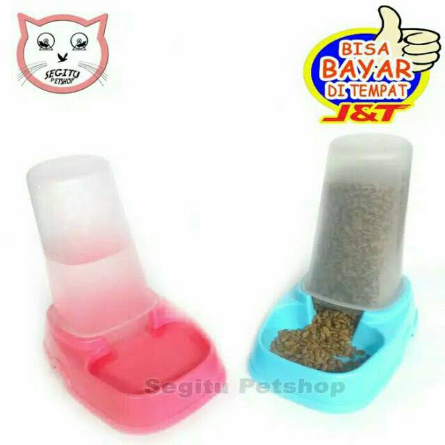 Tempat makan dan Dispenser automatic pet