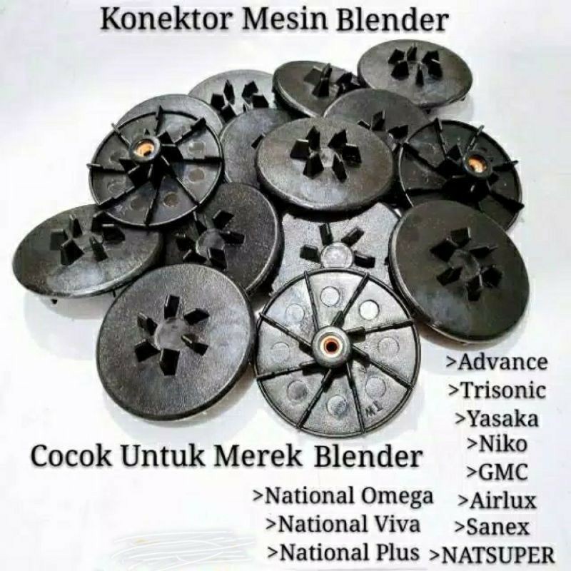 Konektor  , National  , Lobang Kecil  , Conector , GIGI  KARET SET  , Omega , Advan Sanex