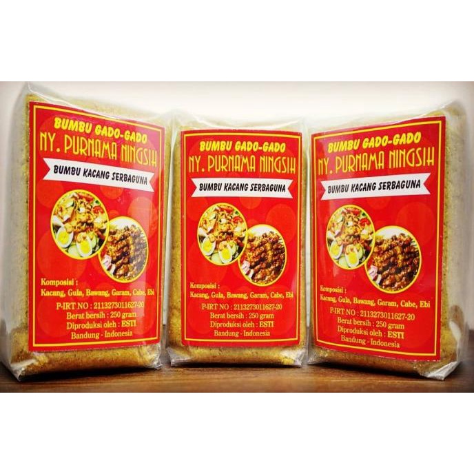 

[[COD]] Bumbu Gado - Gado Ny. Purnama Ningsih EKSLUSIF Kode 52
