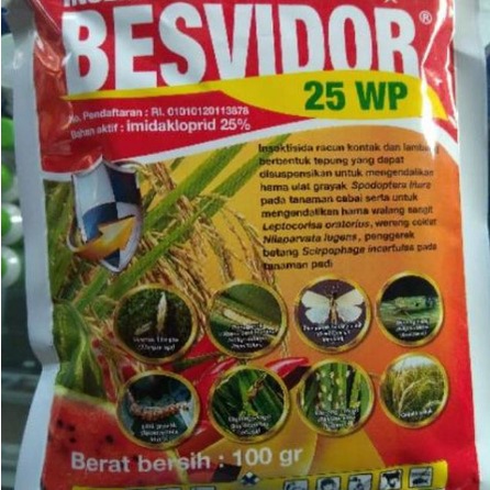 Insektisida Kutu Kebul Besvidor 25WP