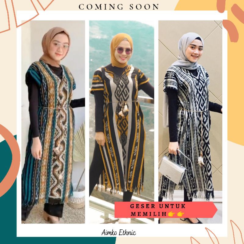 dress tenun dress etnik dress tenun etnik model caftan