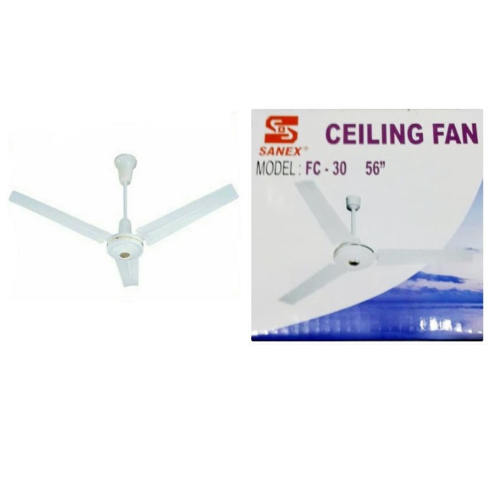 Kipas Angin Gantung Sanex FC 30 Ceiling Fan 56 inchi SANGAT KUAT DAN KOKOH ORI