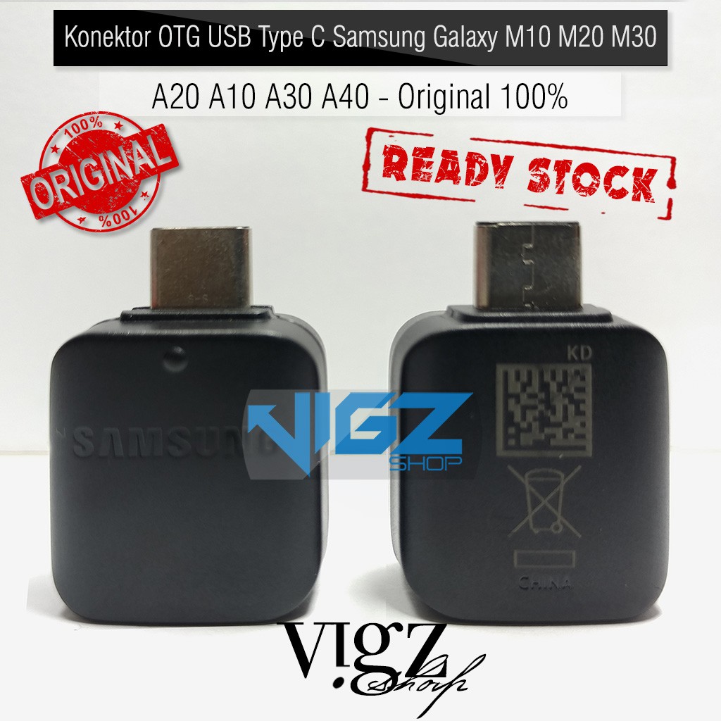 Konektor OTG USB Type C Samsung Galaxy M10 M10s M20 M30 M30s M40 A20 A10 A30 A40 A50 Original 100%