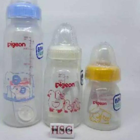 ✺ Botol susu Pigeon Anti Sedak & Peristaltic Ulir ♗