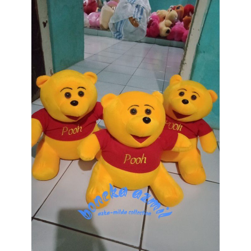 Boneka winie the pooh lucu  size l