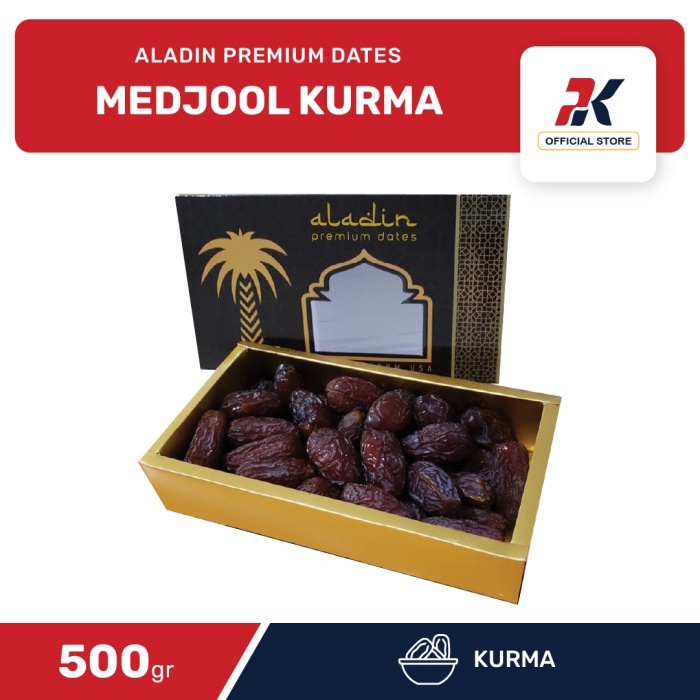 

READY STOCK Aladdin Premium Medjool Kurma 500gr Extra Large AR028