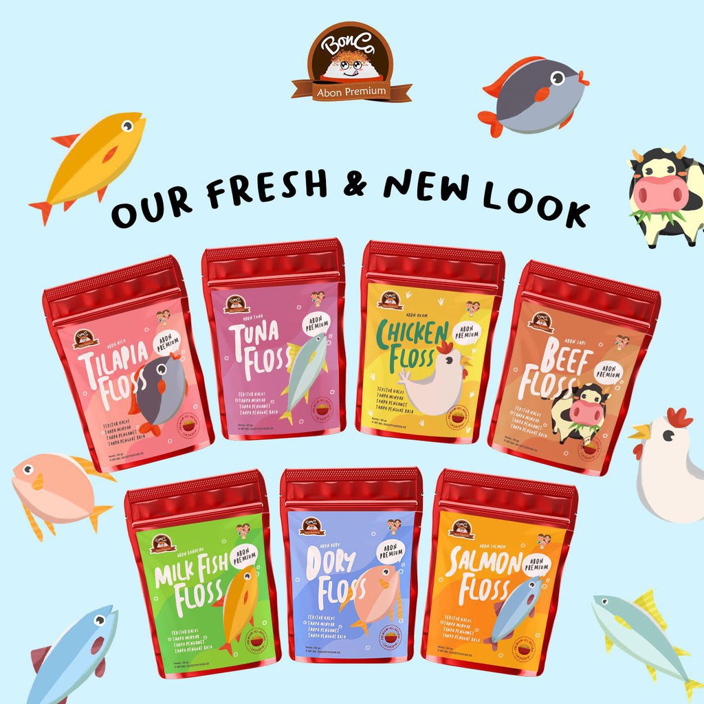 Bonco Abon Bayi Premium MPASI 50gr Anak 8+ bln