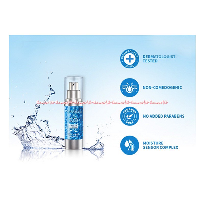 Neutrogena Hydro Boost Capsule in Serum 30ml Serum Wajah Antioxidant