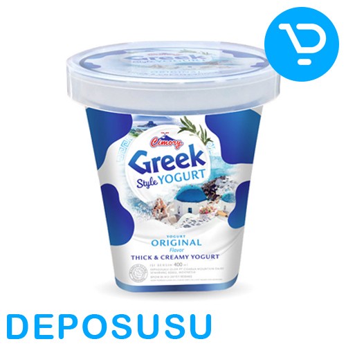 Cimory Greek Yogurt Original 400 ml - Susu Kedelai Pembuat