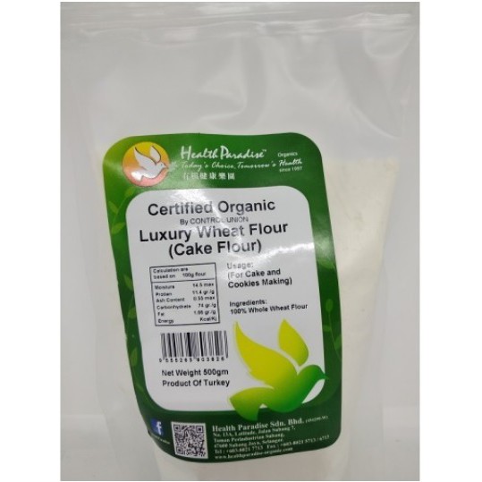 

Organic Luxury Wheat Flour / Cake Flour (Health Paradise)