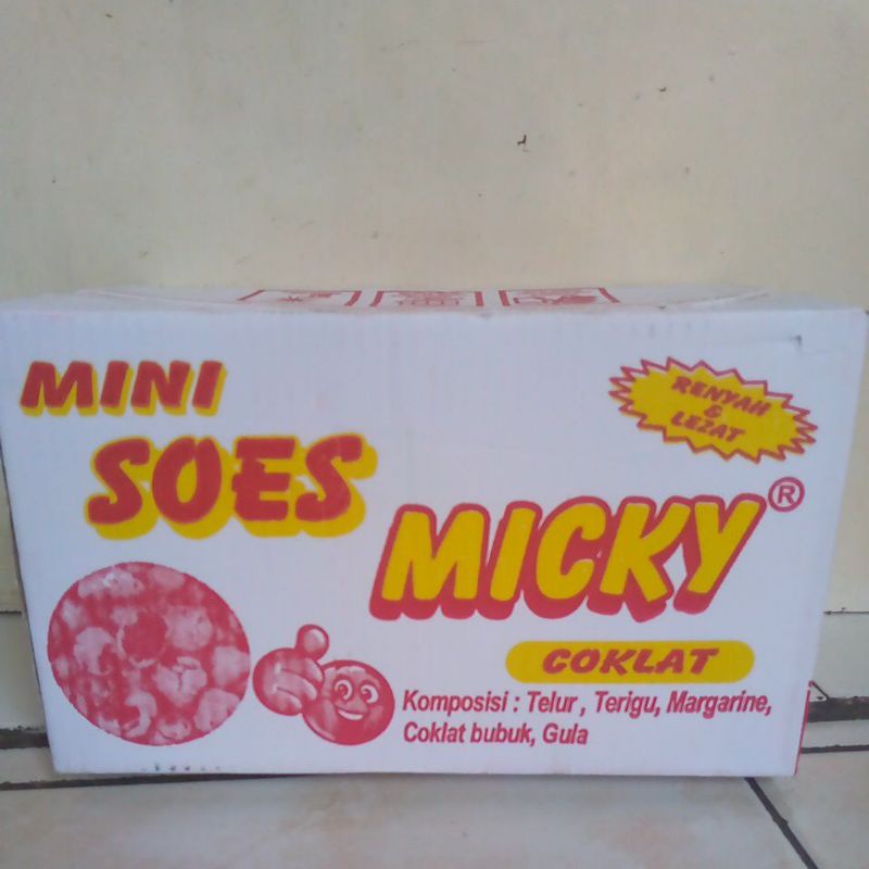 

Kue Soes Coklat Micky