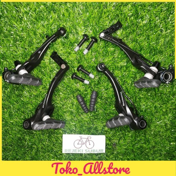 BRAKE SET REM V BRAKE SHIMANO ALLOY BR T4000 SHIMANO ALIVIO ASLI
