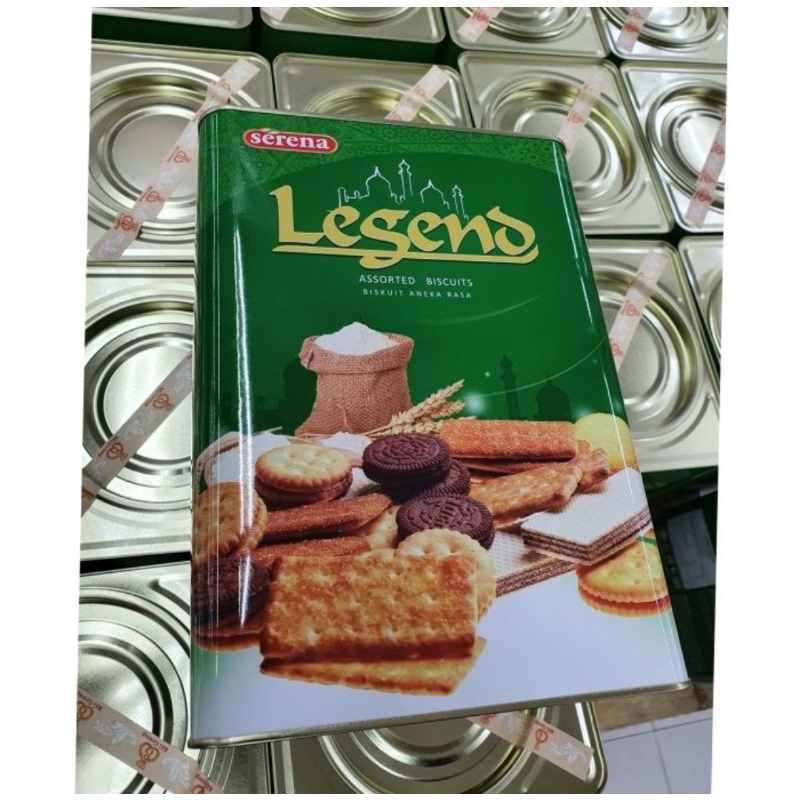 

Serena legend assorted biscuit 580gr aneka rasa