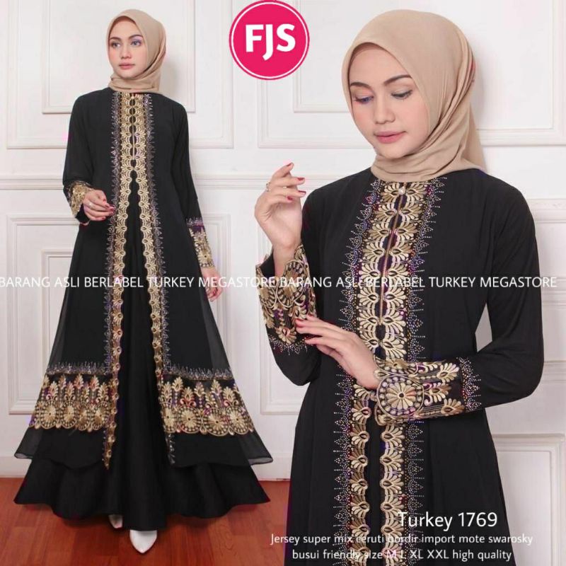 Gamis / Gamis Turkey / Busana Muslimah / Abaya / Abaya Turkey / Gamis Busana Muslim Turkey / Hijaber
