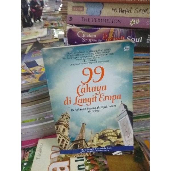 NOVEL 99 CAHAYA DI LANGIT EROPA BEKAS ORIGINAL