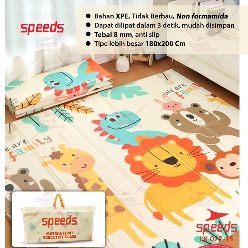 Speeds Karpet Lipat Playmat Bayi Karpet Bayi 180X200 Cm Matras Bayi Playmat Foam Lipat 027-14 . , ..