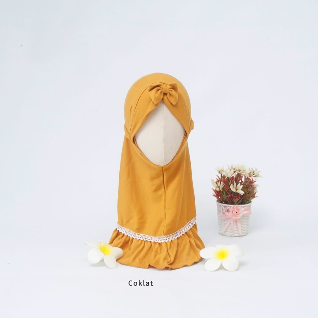 Promo  !! SALE!!! JILBAB BAYI-HIJAB INSTANT VINATA PITA RENDA-JILBAB BAYI MURAH