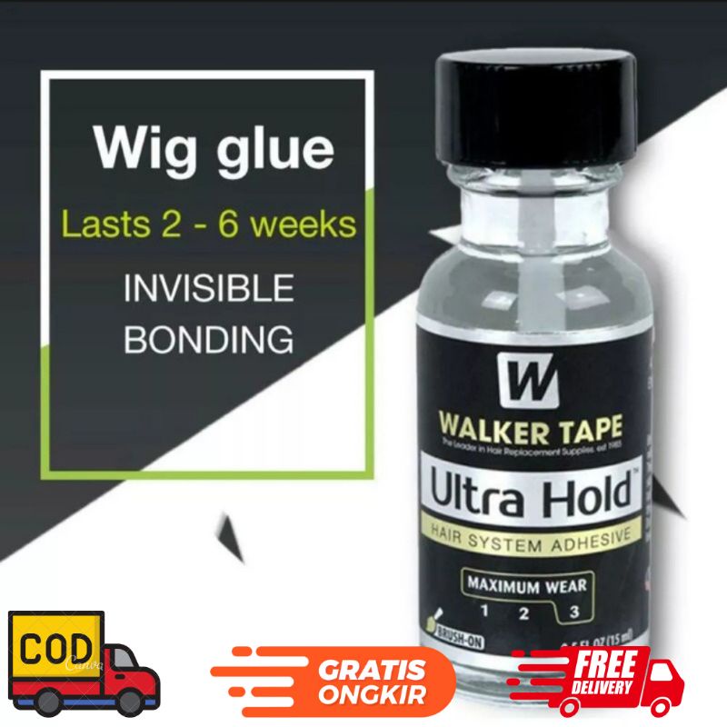 

Lem Toupe wakler tape ultra hold lem wig super kuat