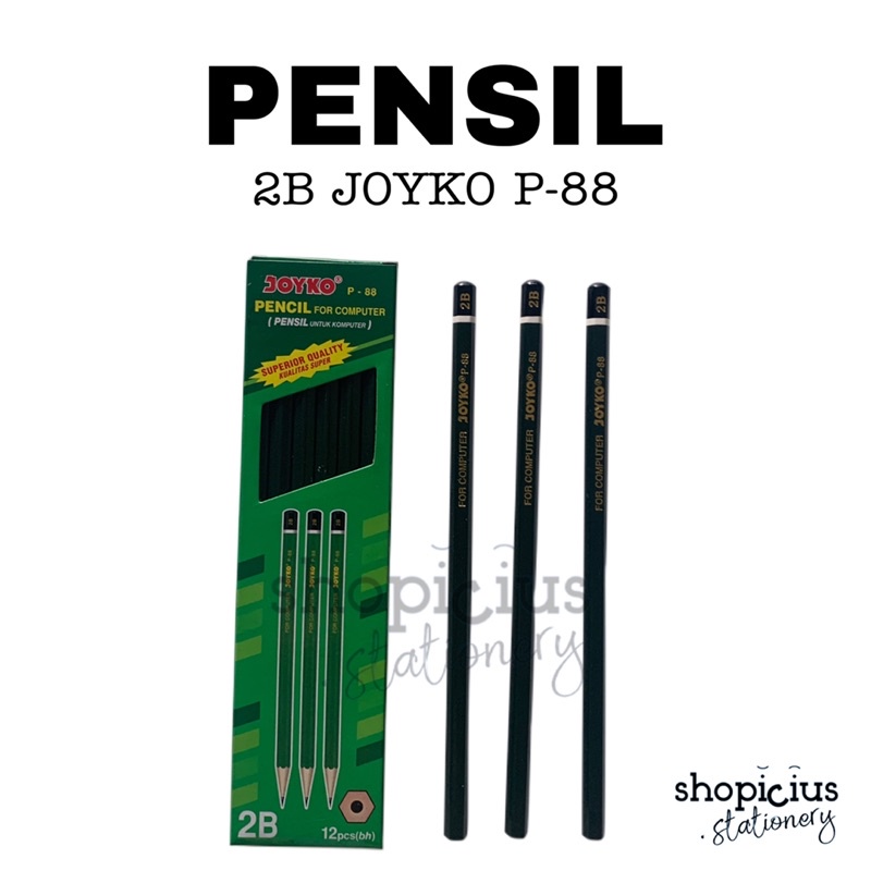 

Pensil 2B joyko P-88 Pencil 2B pensil kayu