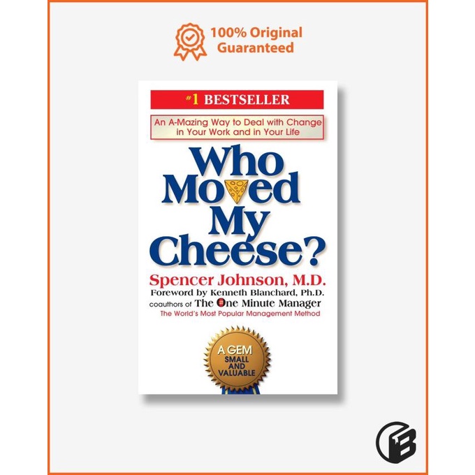 

Promo Buku Import Who Moved My Cheese Spencer Johnson (Original Hardcover)