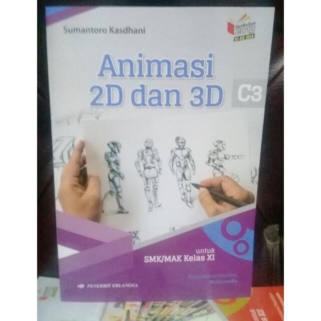 Animasi 2D dan 3D untuk Kelas 2 SMK/MAK
