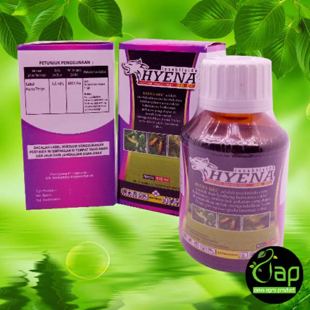 INSEKTISIDA HYENA 36EC 100ML bahan aktif abamectin 36%