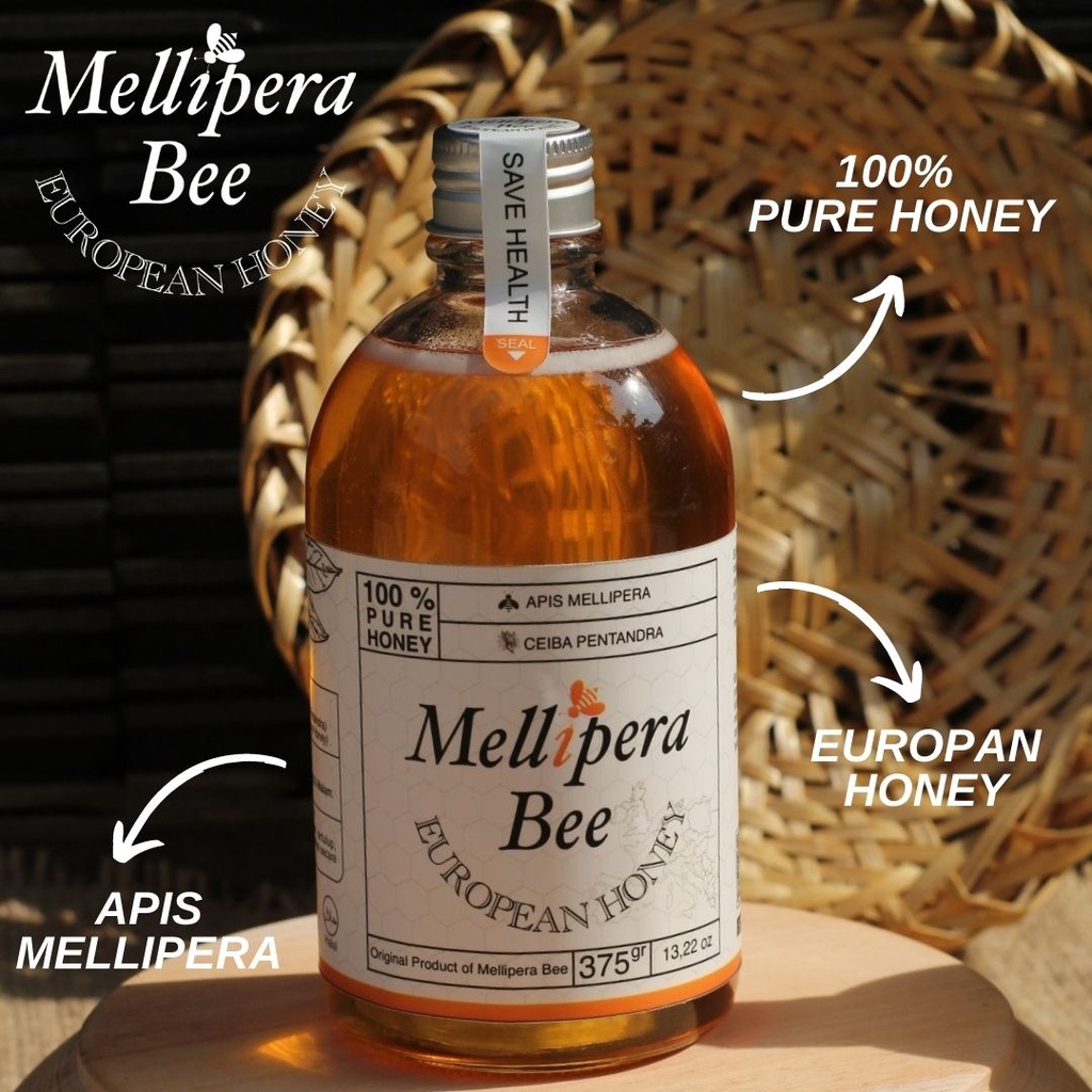 

MADU MURNI ASLI MELLIPERA BEE (375gr) - EUROPEAN HONEY