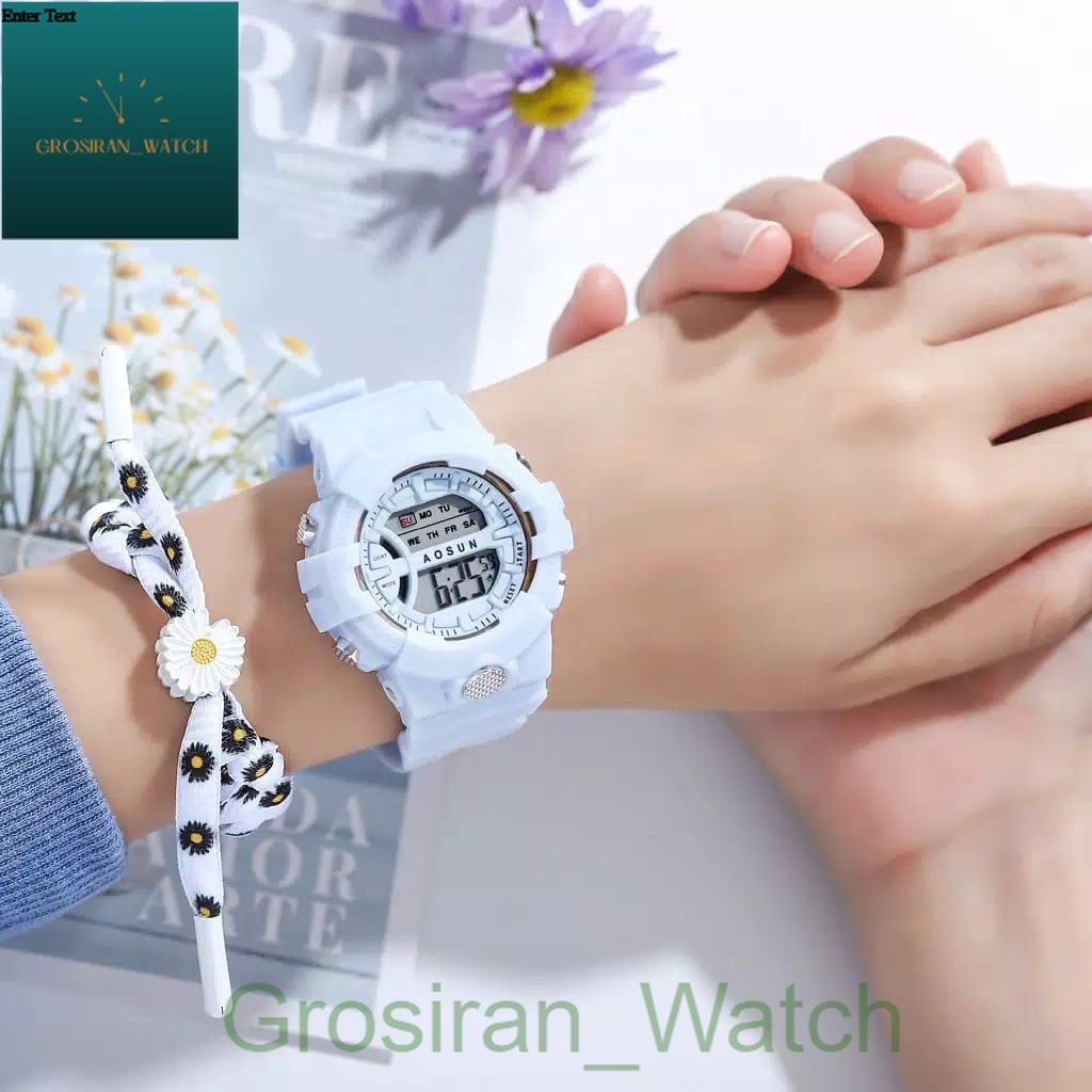 Jam Tangan Wanita Fashion Korea Style 5.11 Digital SS-18 [G_W]