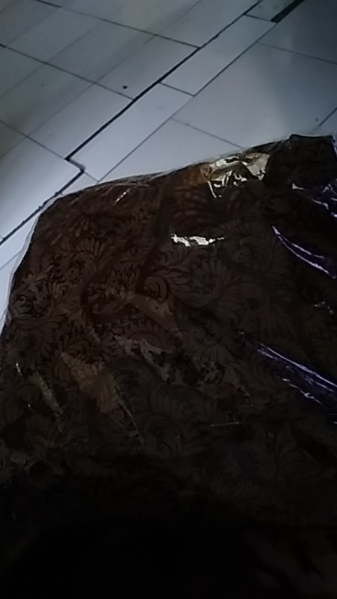 Gamis Batik Zara Genes | Baju Batik Gamis Rempel Bawah | Gamis Batik Wanita Muslimah