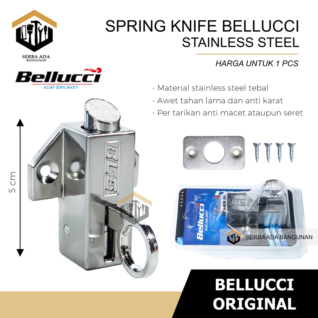 Spring Knip Knife Bellucci V50 | Grendel Bellucci | Grendel kodok | SPK BLC V50