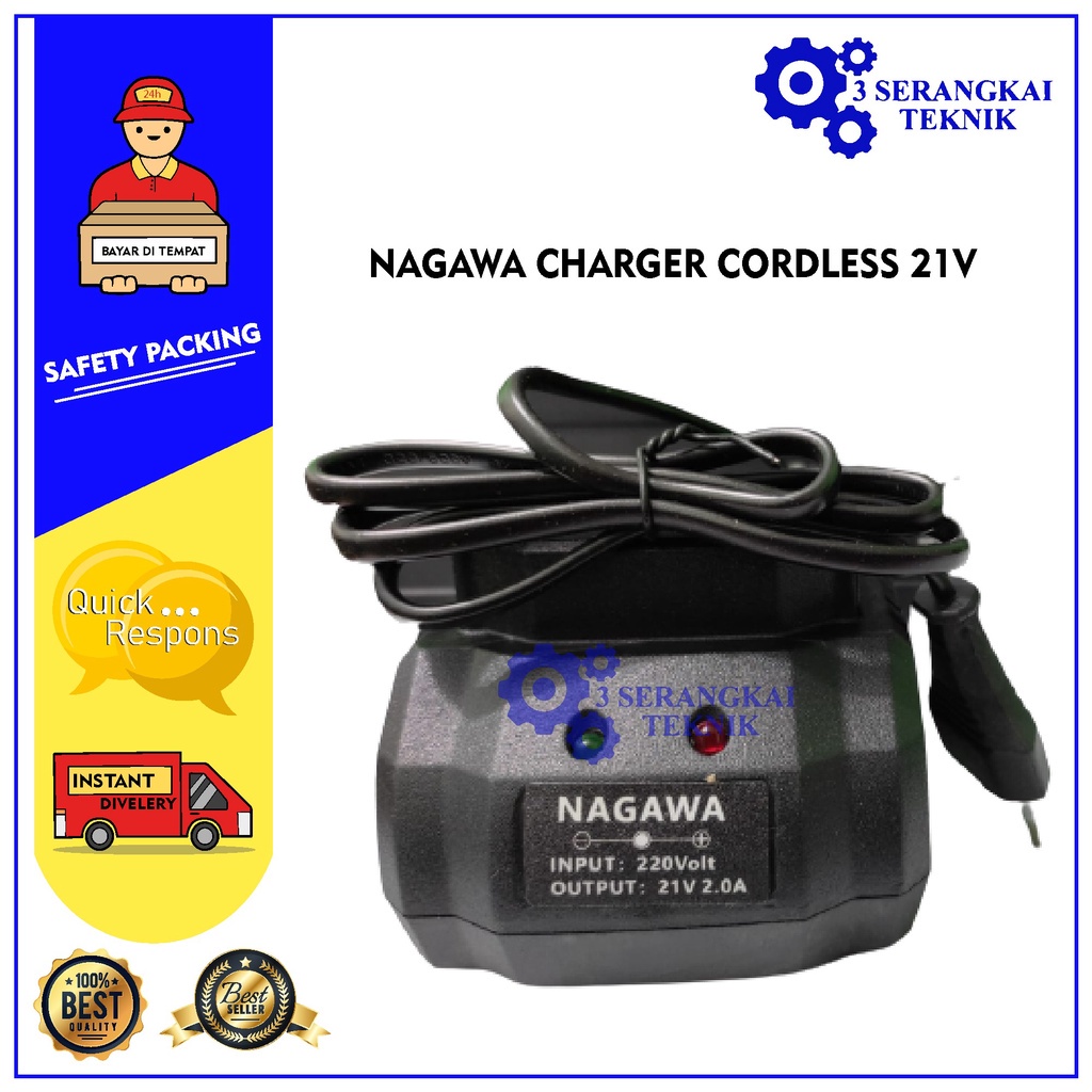 NAGAWA CHARGER CORDLESS 21V