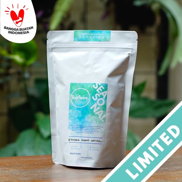 

gt201jyj Kopi Arabika Ethiopia Sidamo Natural 200 Gr (Biji / Bubuk) - Bubuk Sedang Ds20X11