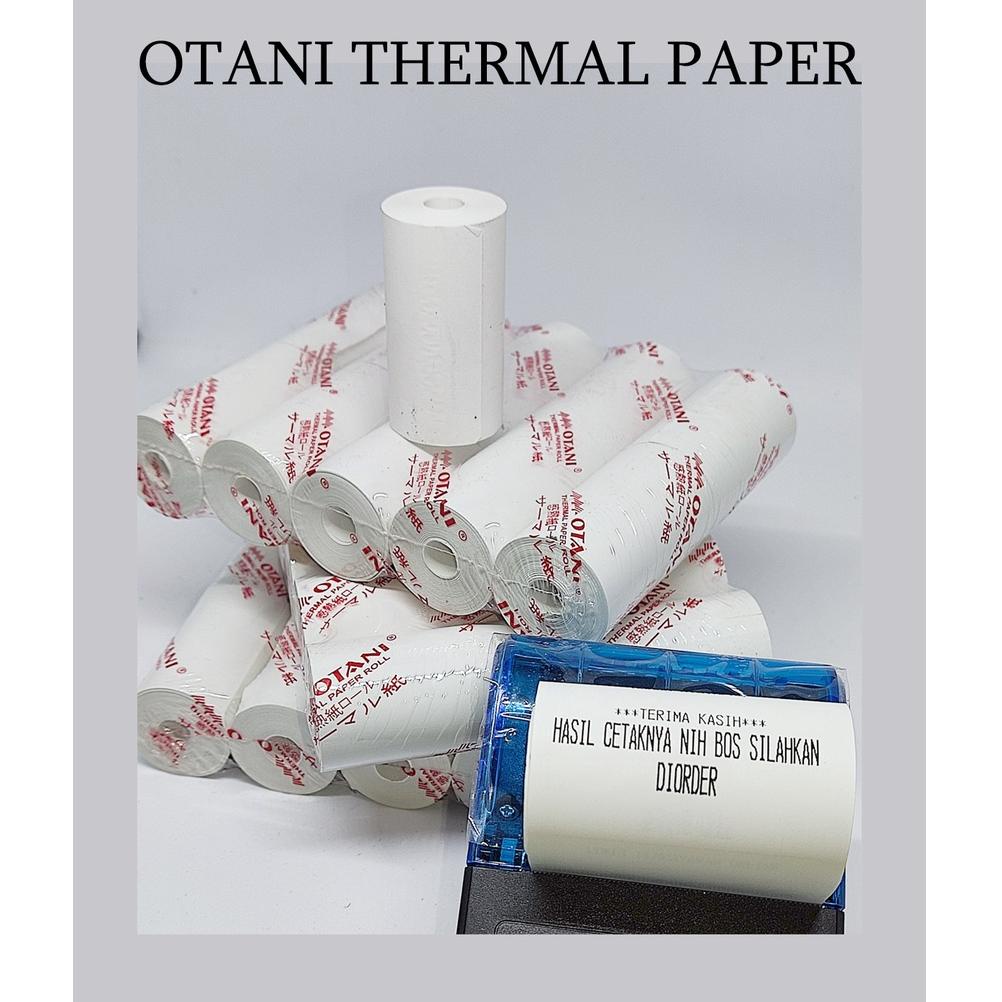 

[KODE PRODUK YIYU06834] OTANI Kertas Thermal/ Struk/ Kasir/ Bluetooth/ Paper Roll EDC 57x31mm