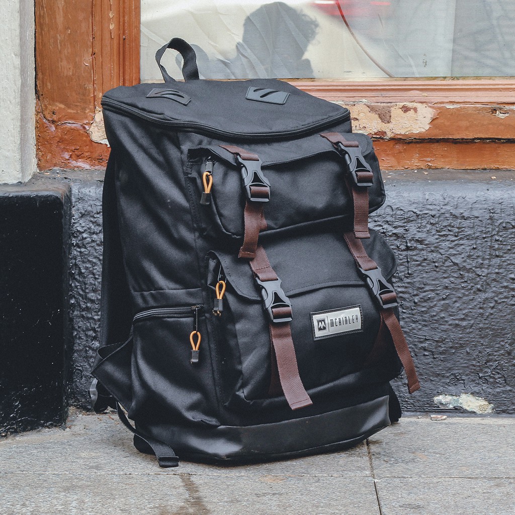 SHIFTER BLACK |MNM x McKinley| Ransel Tas Punggung ORIGINAL Kuliah