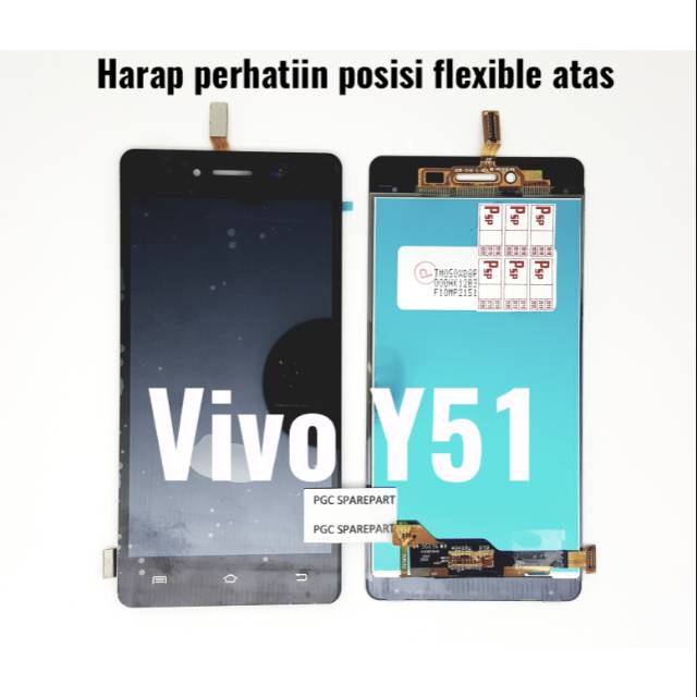 Original Oem Lcd Touchscreen Fullset Vivo Y51 Y51l Shopee Indonesia