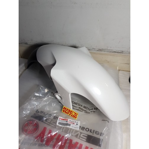 spakbor depan, fender front VIXION new (NVL/NVA) PUTIH ori ygp