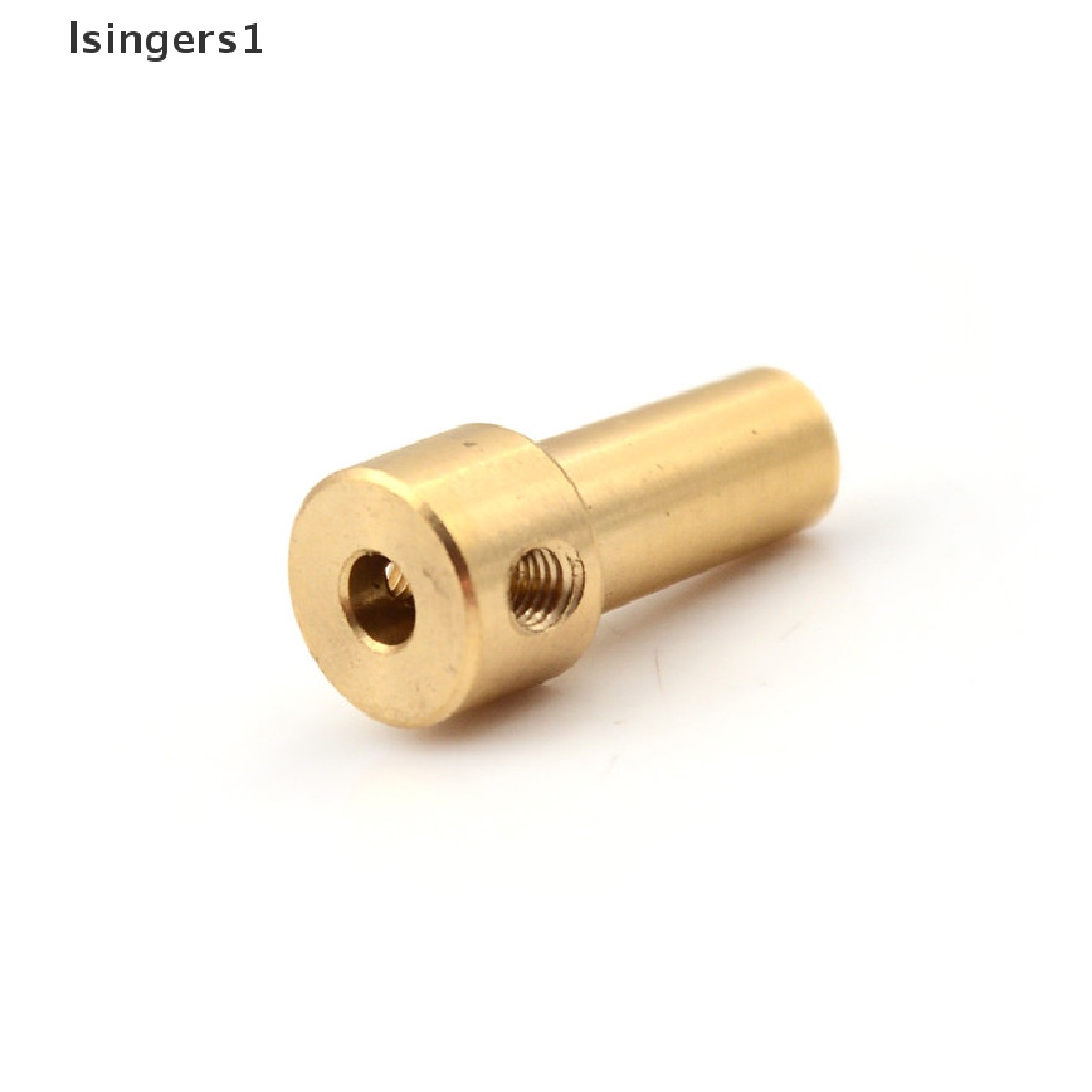 (lsingers1) Bor Chuck JT0 Coupling Motor Shaft Coupler Elektrik Bahan Kuningan 2.3mm