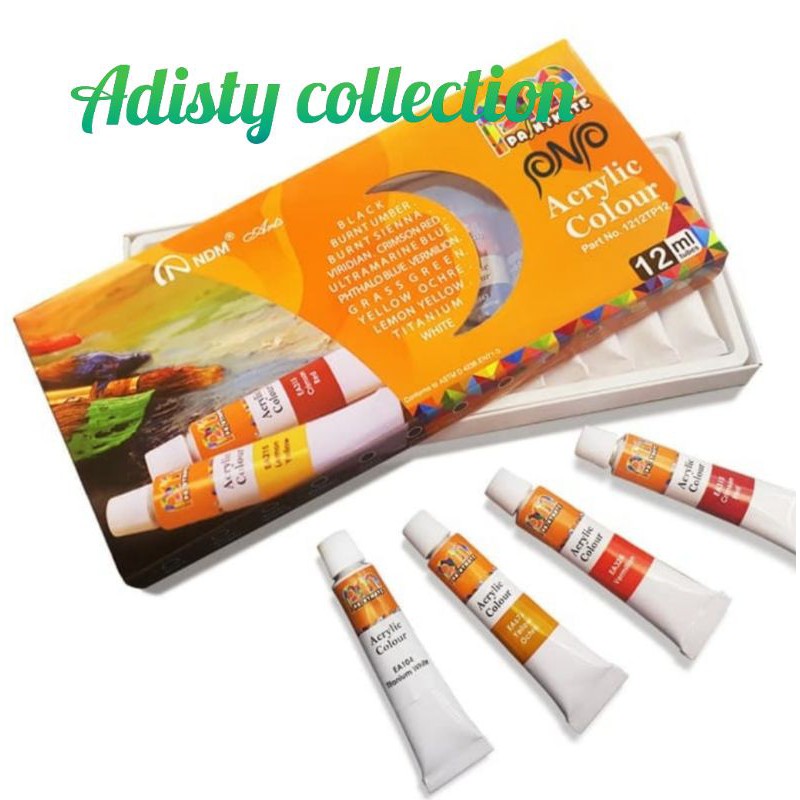 

Cat Akrilik 12 warna 12ml