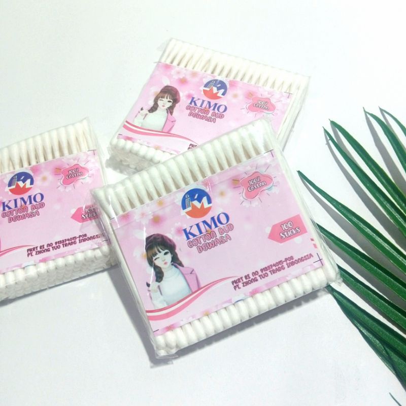 Cotton Bud 100pcs/Korek Kuping/Pembersih Telinga