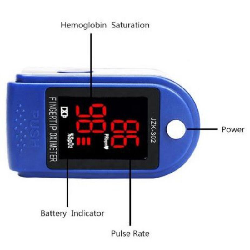 OXIMETER FINGERTIP PULSE LK87