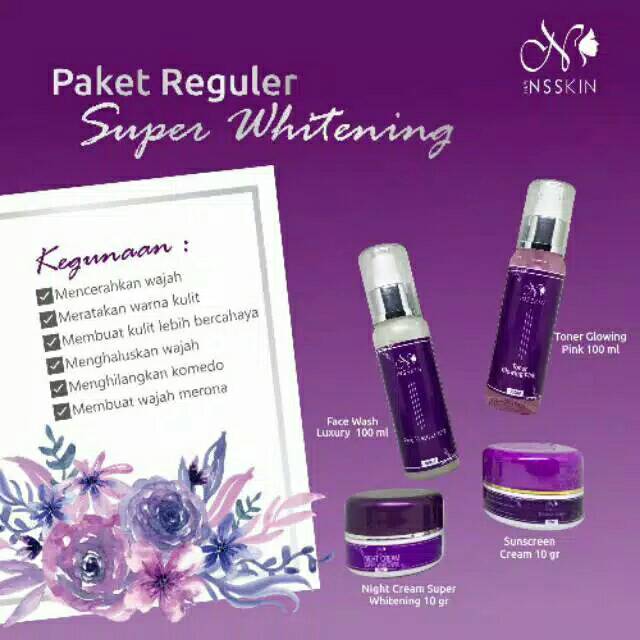 Paket reguler super white New NsSkin