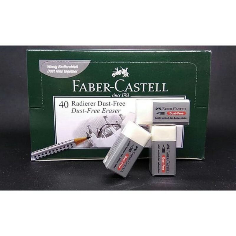 

Penghapus faber castel b40 kecil dust-free Original